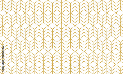 geometric gold art deco pattern background