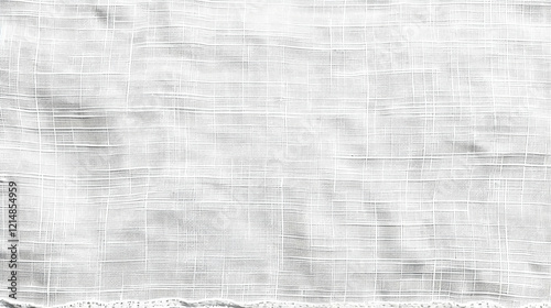 White Woven Fabric Texture ...