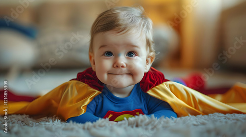 Adorable Baby Wears Costume...