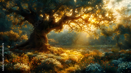 Magical Tree Stands Majesti...