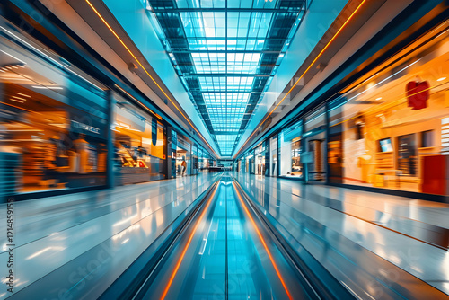 Fast Moving Travelator in M...