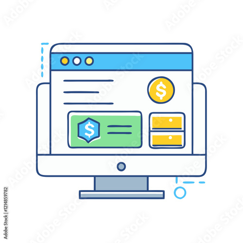 payment gateway icon, payment gateway vector illustration-simple illustration of payment gateway, perfect for payment gateway logos and icons