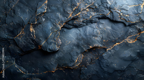 Dark Slate Rock Texture Bac...