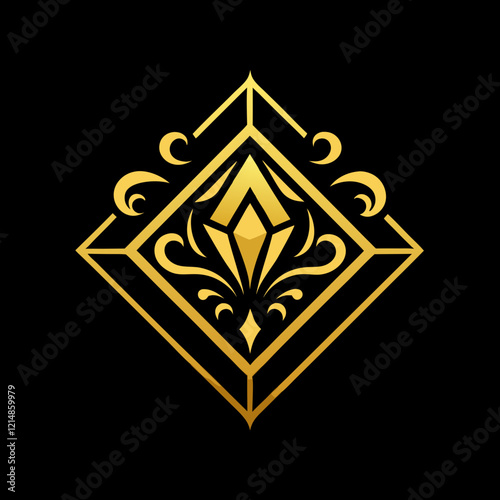 Luxury Gold Logo Design for Jewelry, Watch Brands photo