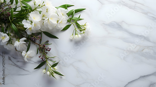 Delicate White Flowers and ...