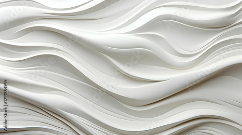 White Abstract Background w...