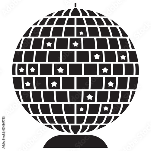 disco, disco ball, party, shine, club Icon