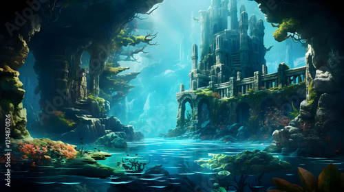 Underwater Fantasy Castle R...