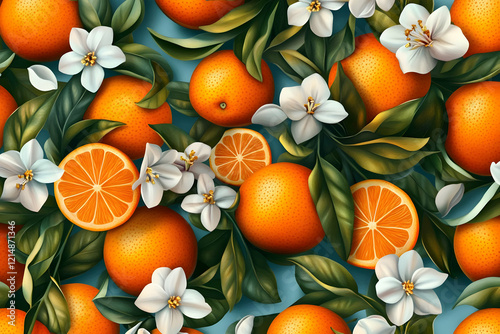 Oranges and Orange Blossoms...