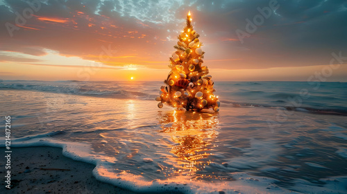 Glowing Christmas Tree Stan...