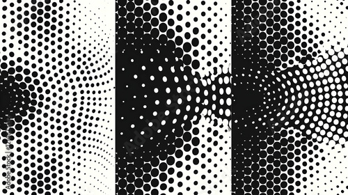 Abstract Background with Ha...
