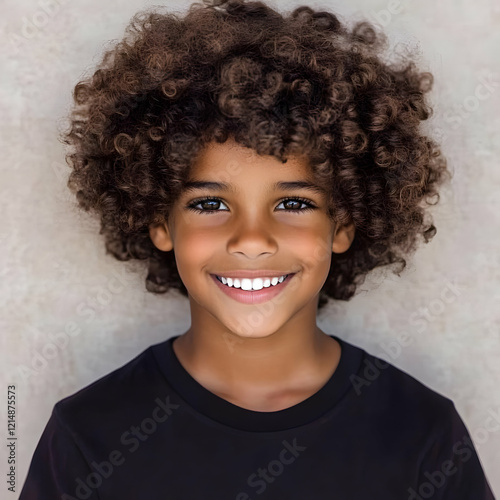 Portrait of a smiling child...