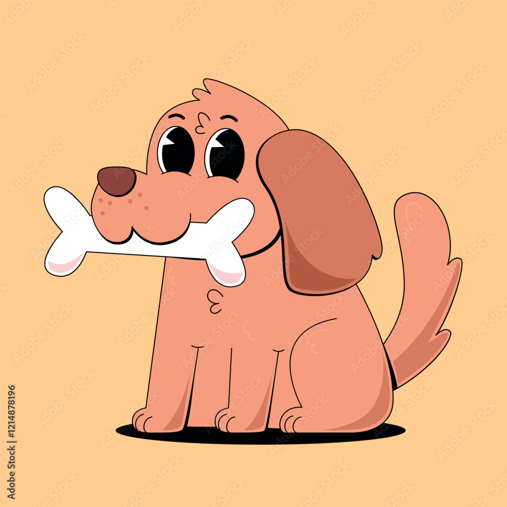 Obraz premium Cute Cartoon Illustration - Adorable Characters for Kids and Fun Designs