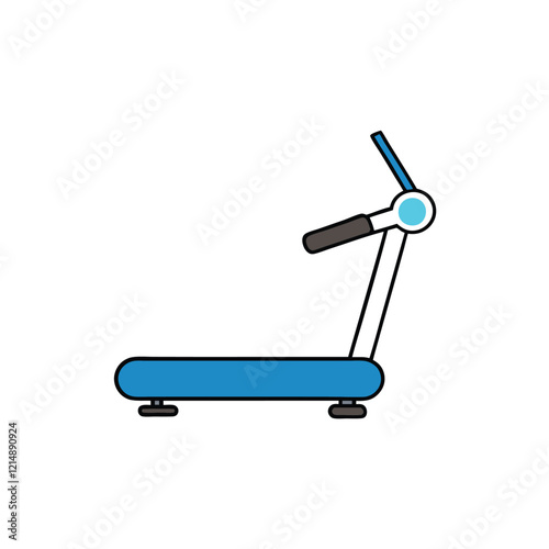 Treadmill Vector Illustration