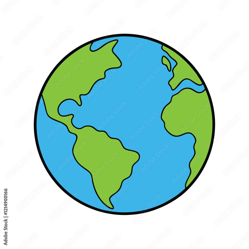 green globe icon green globe icon