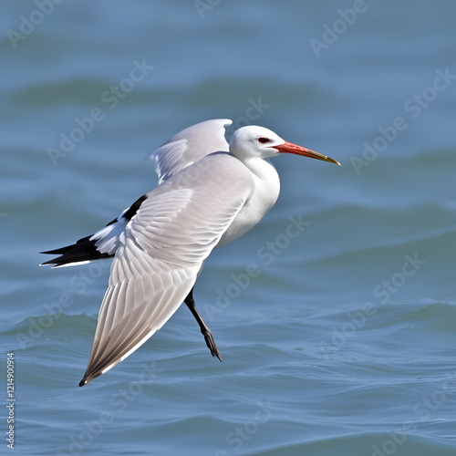 Reuzenstern; Caspian Tern; Sterna caspia photo