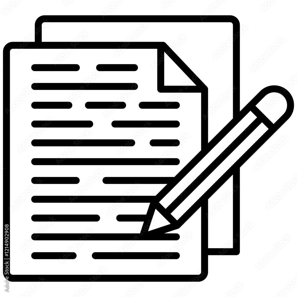 Copy Writing Icon Copy Writing Icon
