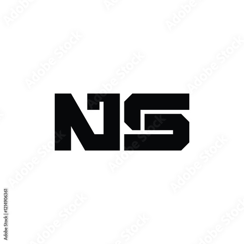 NS monogram logo design letter text name symbol monochrome logotype alphabet character simple logo Free Download NS monogram logo design letter text name symbol monochrome logotype alphabet character simple logo - GFXLoad