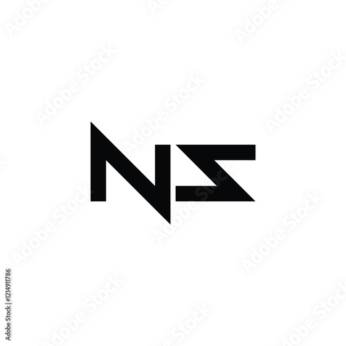 NS monogram logo design letter text name symbol monochrome logotype alphabet character simple logo Free Download NS monogram logo design letter text name symbol monochrome logotype alphabet character simple logo - GFXLoad