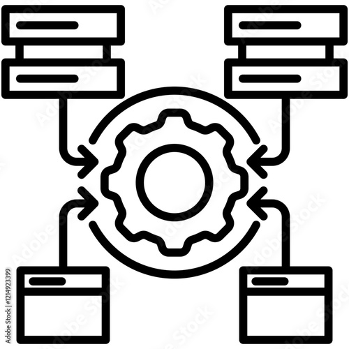 Integrated System Icon