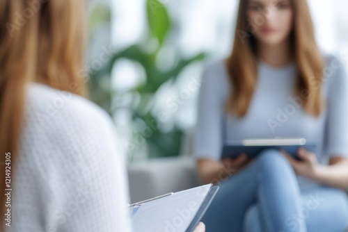 Free Download Virtual Therapy Session, Mental Health Support, Therapist and Client Interaction, Online Counseling, Emotional Well-being - GFXLoad