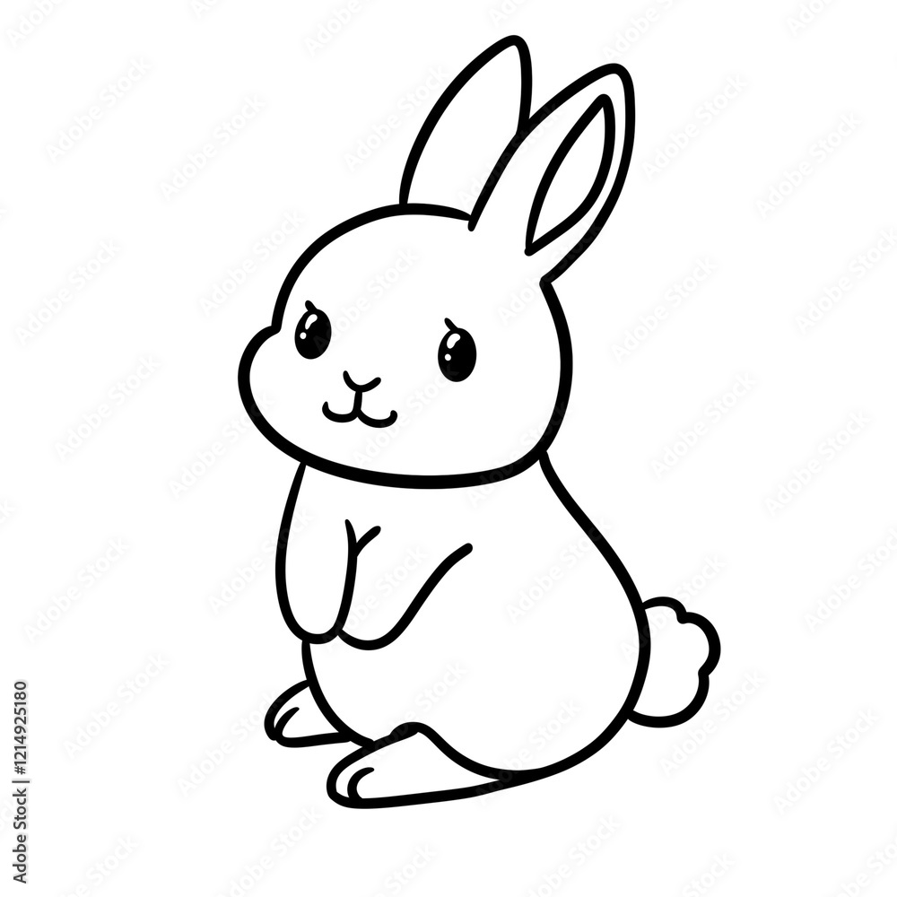 Obraz premium Cute Rabbit