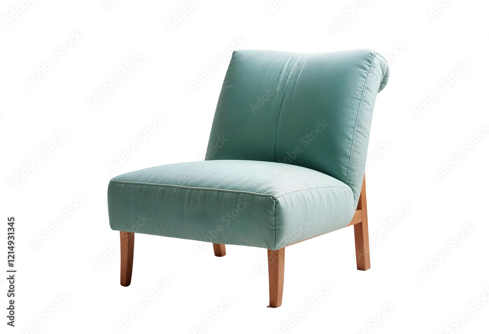 Teal Upholstered Armchair Teal Upholstered Armchair