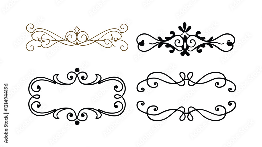 black and white frames with pattern black and white frames with pattern