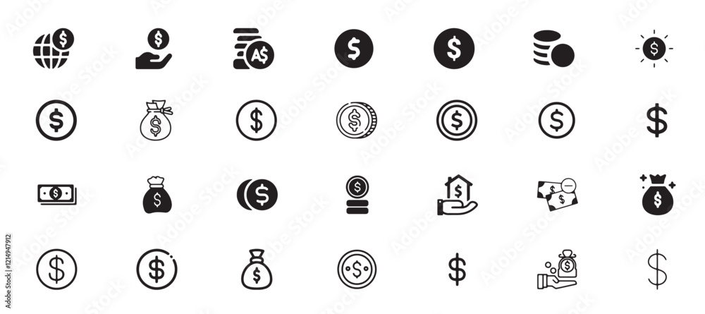 Dollar sign icon set, dollar, economy, currency, money, cash, finance, business, bank, financial, sign, banking, investment, symbol, wealth, exchange, success, concept, isolated, market, design, coin, Dollar sign icon set, dollar, economy, currency, money, cash, finance, business, bank, financial, sign, banking, investment, symbol, wealth, exchange, success, concept, isolated, market, design, coin,