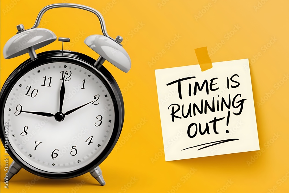 time is running out time is running out