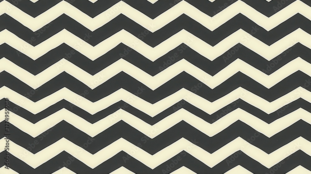 Black and Cream Chevron Pattern A Seamless Texture Black and Cream Chevron Pattern A Seamless Texture