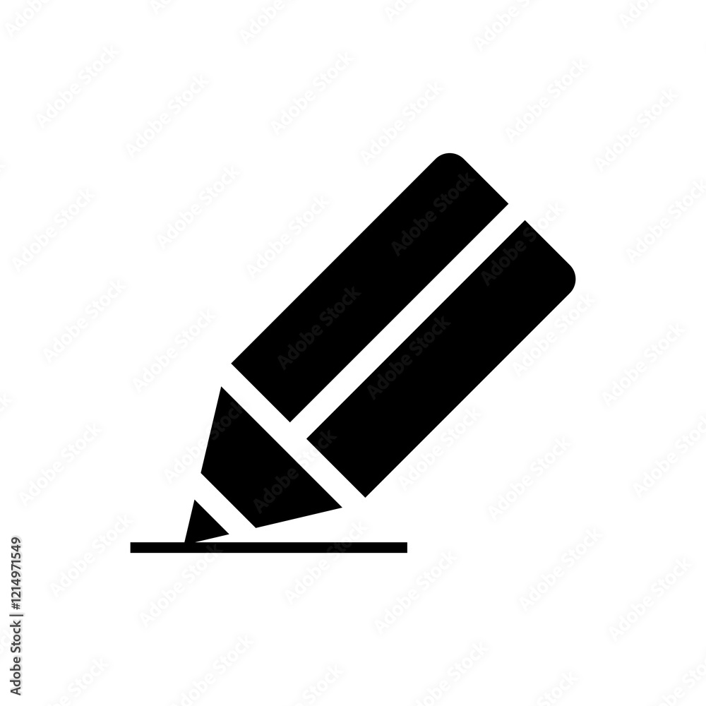 Obraz premium Pencil icon