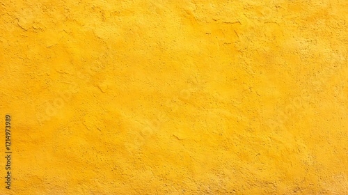 Yellow stucco wall texture background