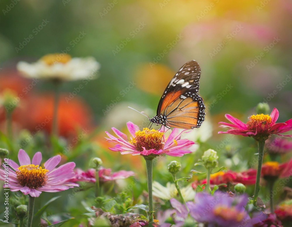 Obraz premium Auf einer Blumenwiese