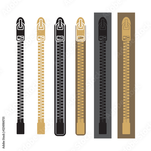 ZIPPER FOR JEANS, SHIRT, BERMUDA, SHORTS AND TECHNICAL DRAWING