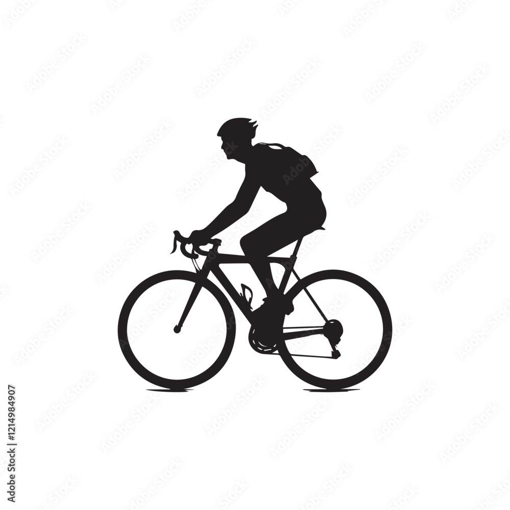 Obraz premium bicycle, bike, sport, cycling, silhouette, cyclist, vector, illustration, cycle, biker, ride, people, bmx, woman, sports, race, riding, person, black, biking, wheel, mountain, recreation,