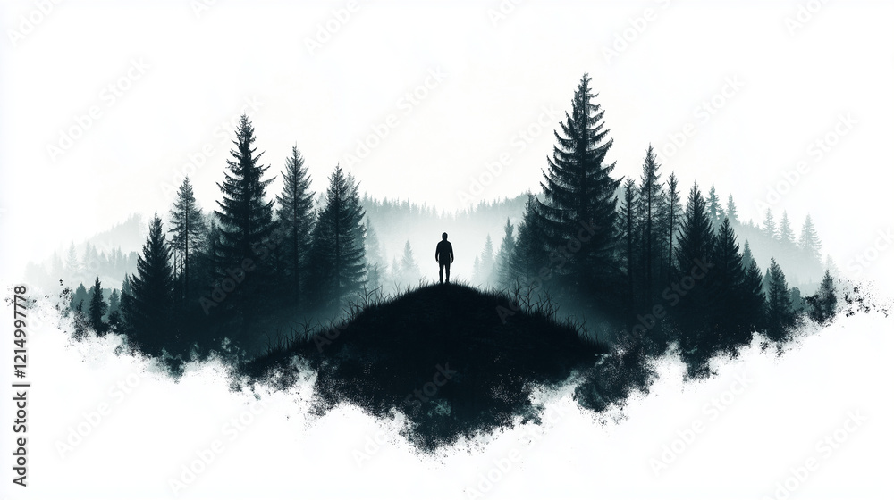 Fototapeta premium Black forest