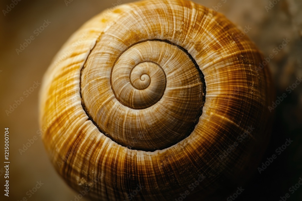 Close-up of a spiral snail shell, showing intricate details and texture. Close-up of a spiral snail shell, showing intricate details and texture.