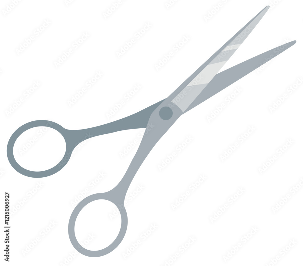 シンプルな開いたハサミのベクターイラストアイコン/Simple open scissors vector illustration icon シンプルな開いたハサミのベクターイラストアイコン/Simple open scissors vector illustration icon