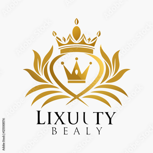 Luxury Crown Logo for Beauty & Skincare Brands
