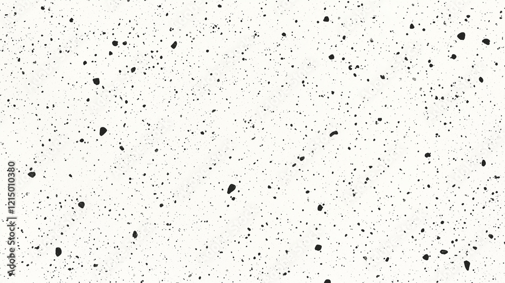 Abstract black speckled pattern on white background. Abstract black speckled pattern on white background.