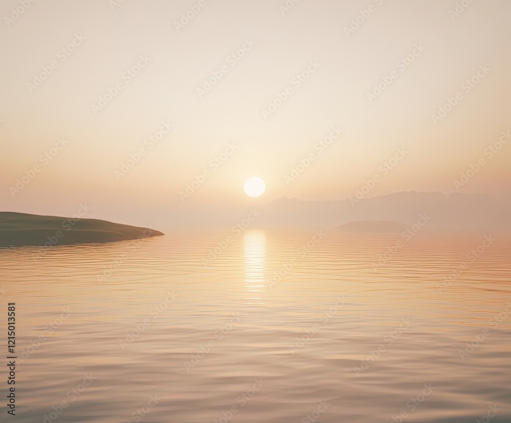 Sunrise Through Fog A Symbol of Clean Air and Lung Health Sunrise Through Fog A Symbol of Clean Air and Lung Health
