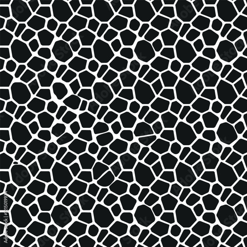 Seamless vector geometric pattern