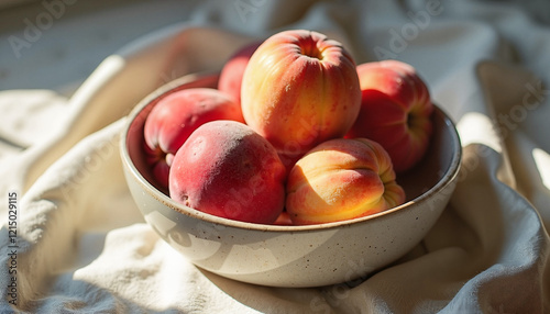 Fresh and Colorful Fruits Arranged on a Table for a Healthy Treat