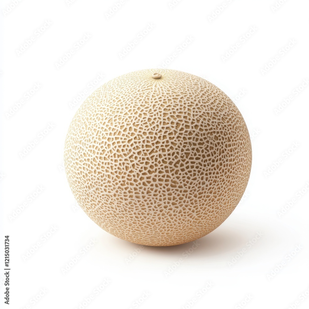 Cantaloupe isolated on white background Cantaloupe isolated on white background
