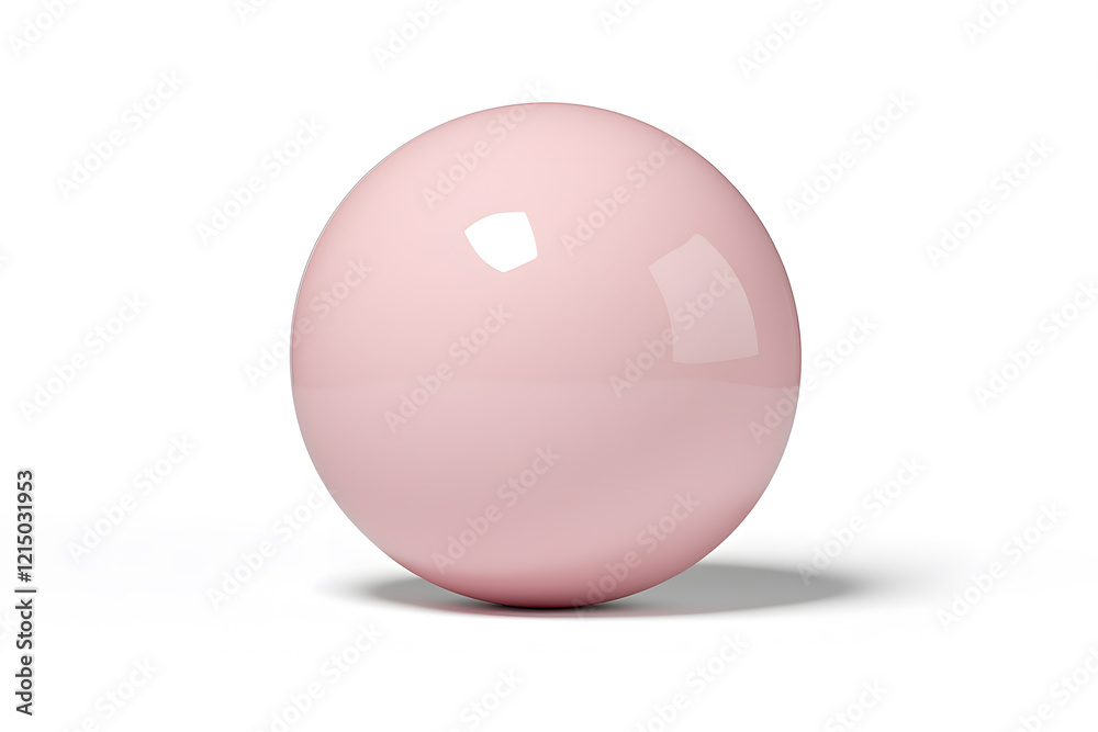 Color glass ball, isolated on a white background Color glass ball, isolated on a white background