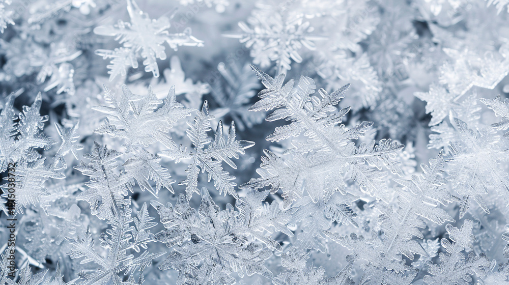 Detailed shot of a snowflake?s unique crystalline structure, against a dark background, high-definition. Detailed shot of a snowflake?s unique crystalline structure, against a dark background, high-definition.