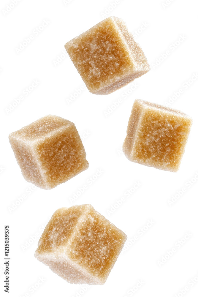 Sugar cubes arranged on a black background in a minimalist presentation isolated on transparent background. Sugar cubes arranged on a black background in a minimalist presentation isolated on transparent background.