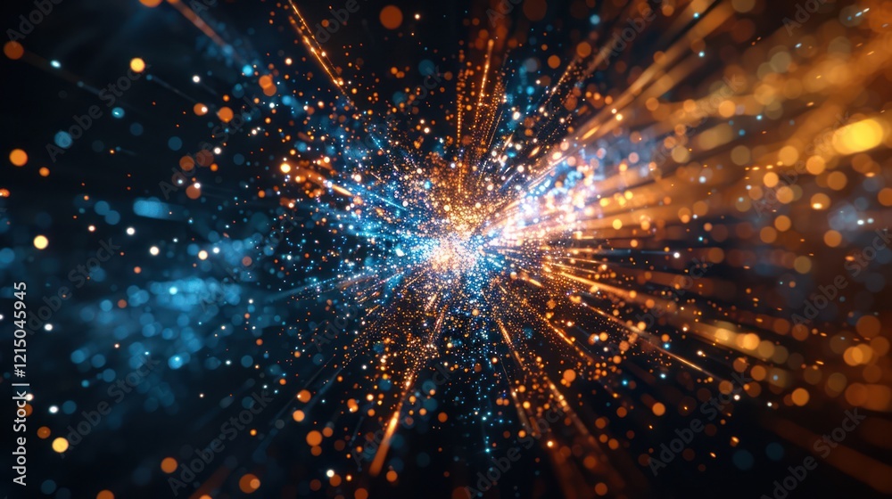 Fototapeta premium Abstract Light Burst