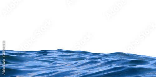 sea ​​ocean isolated against a transparent background PNG